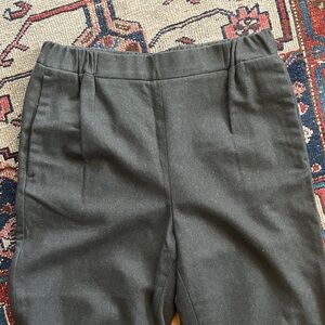 COS Olive Green Wool Trousers
